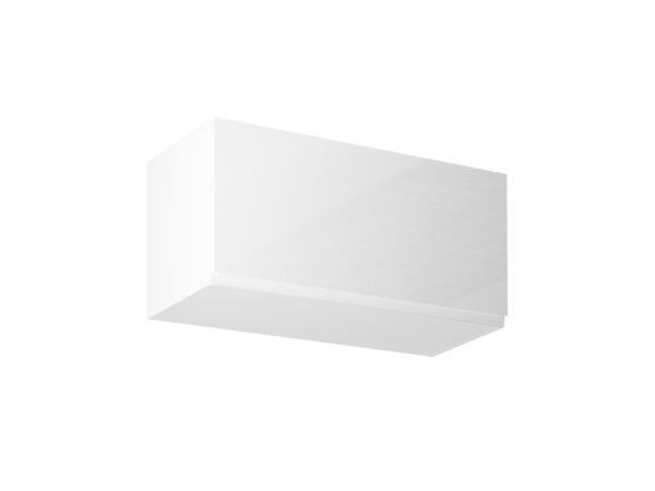 ASPEN G80K virtuvės spintelė (Blizgus baltas/Baltas)