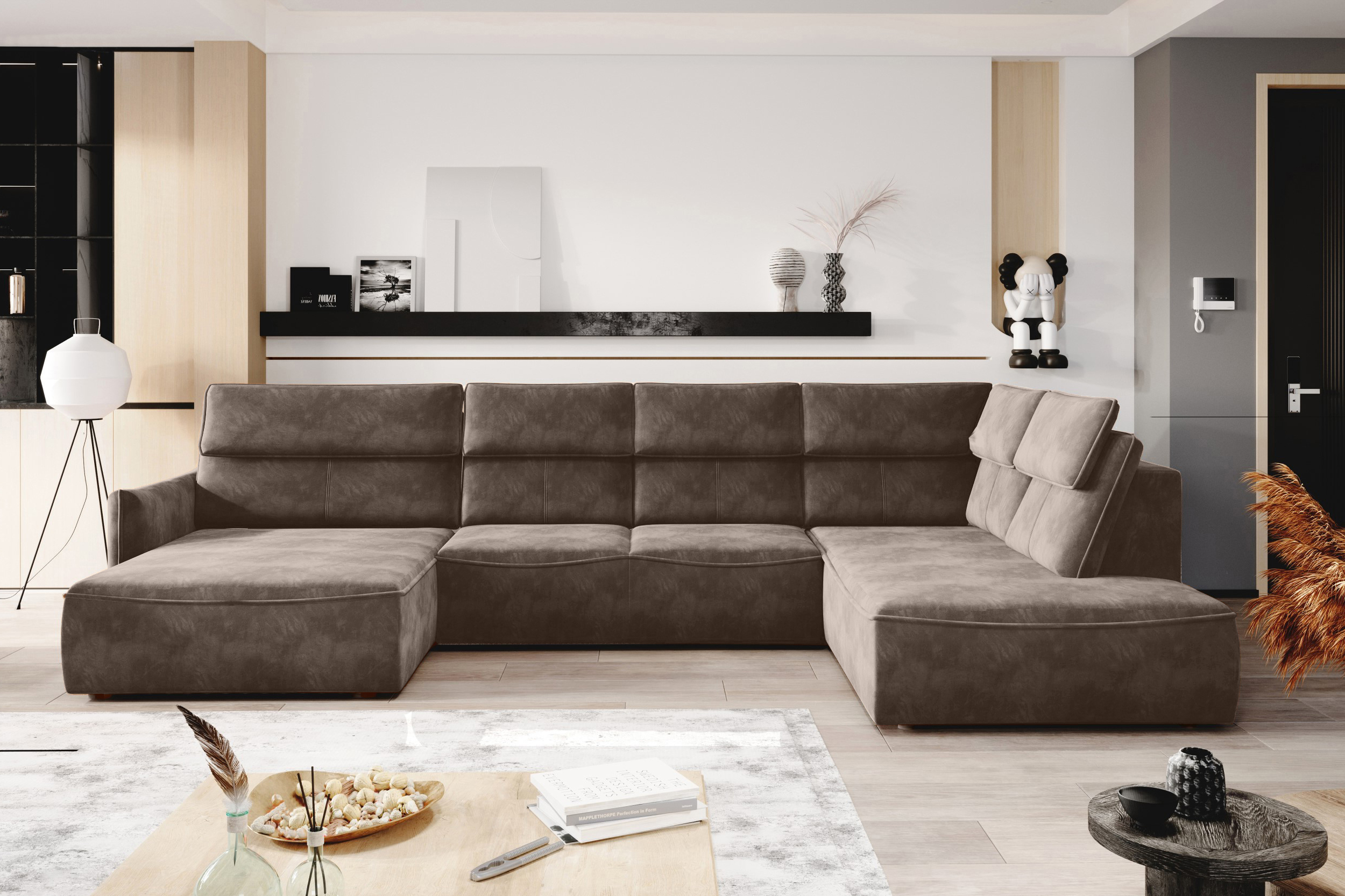 【mng】STUTS & 松たか子 with 3exes「Presence MANGO-XL (I gr.) minkštas kampas su elektrine funkcija