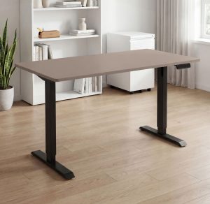 NEXUS-120 rašomasis stalas su elektrine aukščio reguliavimo funkcija (Clay)